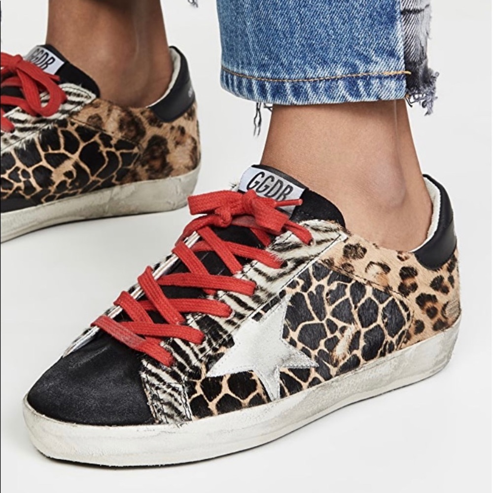 Golden Goose superstar Animal Patchwork size 37